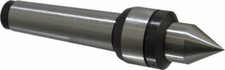 MT4 Taper Shank, Live Center 2,000 Max RPM, 32mm Point Diam, 200mm Point Len