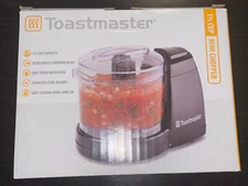 Toastmaster 1.5 Cup Mini Chopper Food Processor New In Box!