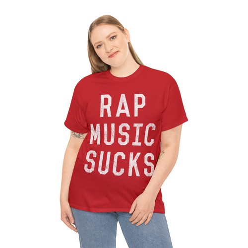 Retro Rap Music Sucks Graphic Tee Shirt, S-5XL - 第 41/49 張圖片
