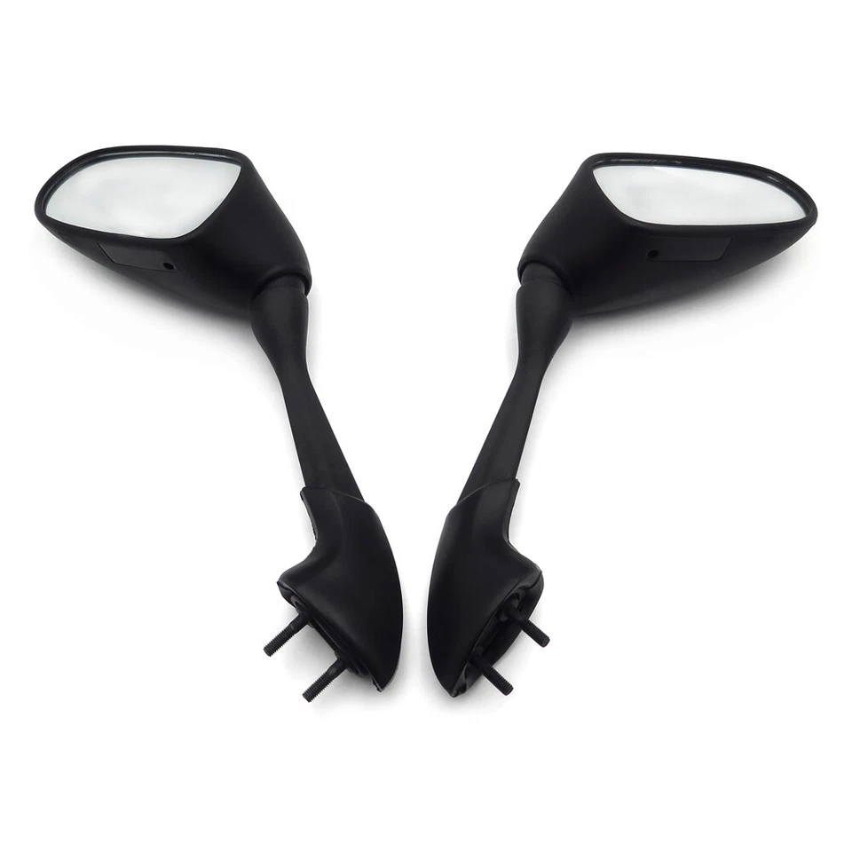 Espejos retrovisores de carreras aptos para Yamaha Fz1/Fzs1000 2001 2002 2003 2004 2005 negro Foto 2 de 4