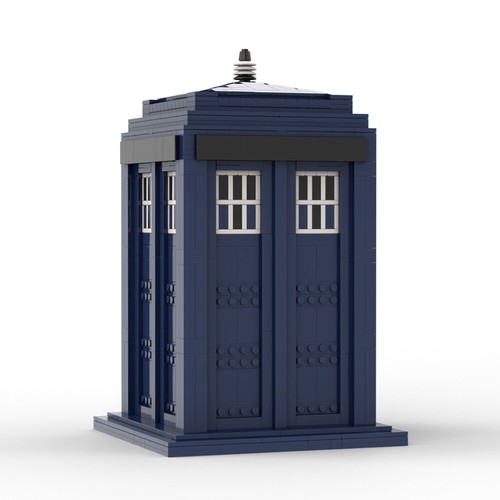 MOC Time and Relative Dimensions in Space Tardis Set Kid's educational toys - Afbeelding 1 van 7