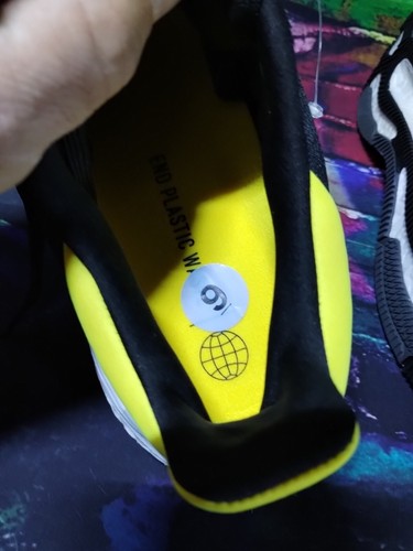 Men's Adidas Solar Control Running Shoes Size 9 Black & Yellow GX8409 New! - Picture 14 of 16
