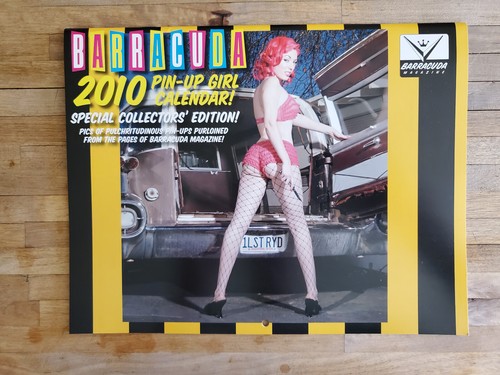 Barracuda Magazine 2010 Barracuda Girl Pin up stag shop Calendar - Picture 1 of 5
