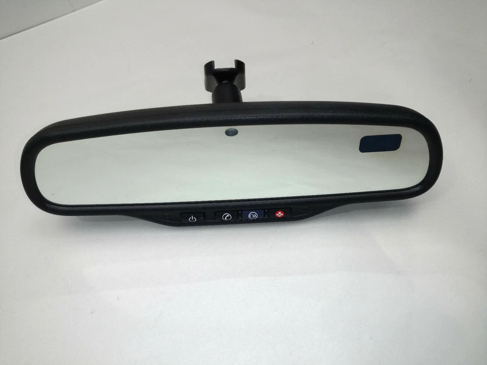 2002-2012 Chevy GMC Cadillac Rear View Mirror Auto Dimming Onstar Compass - Image 2 of 4