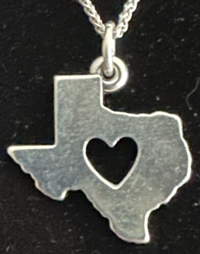 James Avery Deep in Heart of Texas Spiga Chain Necklace 21 In 53 cm Sterling 925 - Picture 6 of 12