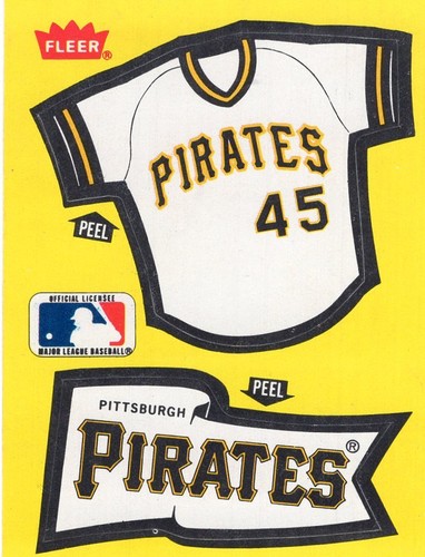 Camiseta deportiva del equipo de béisbol Fleer MLB 1985 logotipo y calcomanías adhesivas a elegir de la lista - Imagen 26 de 75