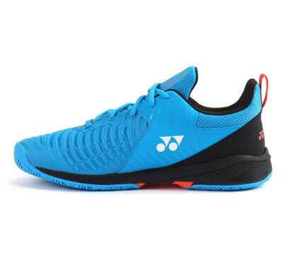 Yonex Power Cushion Sonicage 3 Unisex Tennis Shoes Wide Blue Black