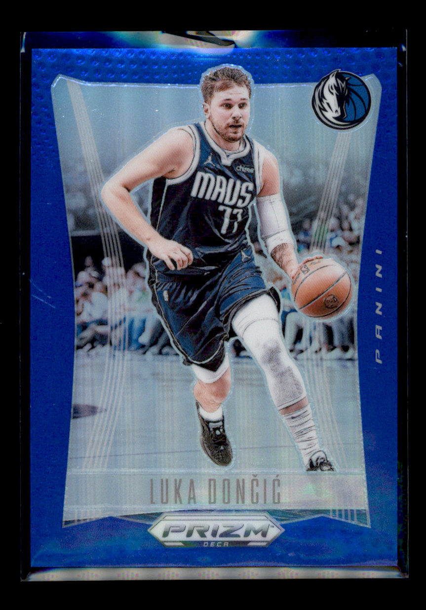 2023-24 Panini Prizm Deca Luka Doncic #2 Blue 88/149 Dallas Mavericks