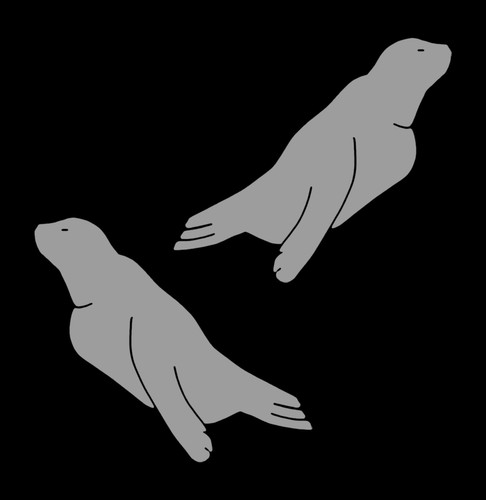 Seal Sticker - 2 Pack - Sealife Decals - Picture 6 of 8