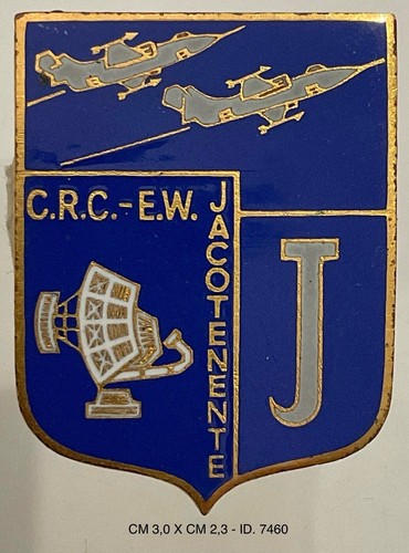 AERONAUTICA MILITARE C.R.C. - E.W. JACOTENENTE DISTINTIVO PRODUTTORE JOHNSON - Picture 1 of 6