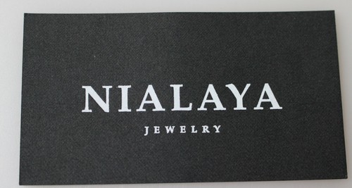 NIALAYA Women's Agate Stone Gold CZ Cross 925 Silver Bracelet s. M NWTRRP $320  - Picture 8 of 9