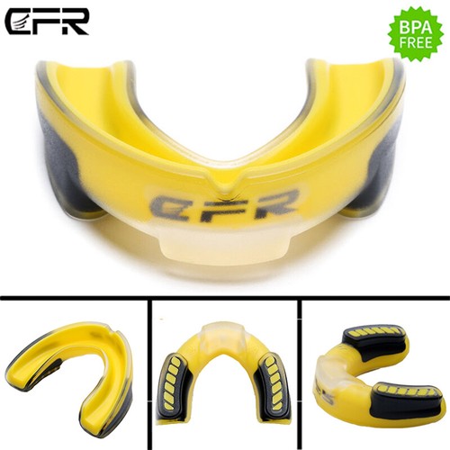 Gum Mouth Guard Shield Teeth Grinding Boxing MMA rugby Sports Youth Adult +Case - Picture 9 of 24