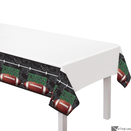 Football Frenzy Party 18 Guests 91pc Football Decoration Pack, Green Brown - Picture 4 of 4