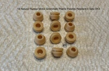 12 NEW Turntable MOTOR GROMMETS FOR RCA RP-190 45 RPM RECORD PLAYER