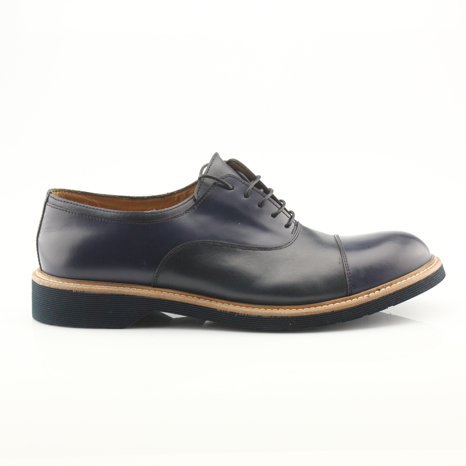 CALZATURA hombres FRANCESINA SEBOY'S PELLE azul - 6506 CALZATURA hombres FRANCESINA SEBOY'S PELLE azul - 6506