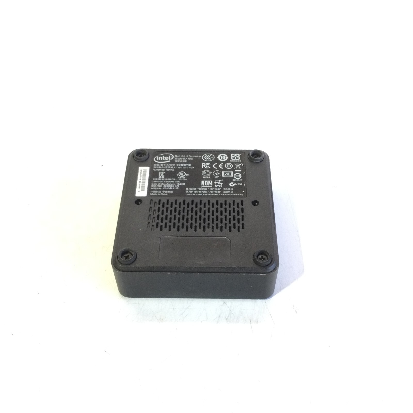 Intel NUC Kit DC3217IYE Mini PC Desktop 4'' i3-3217U 4GBRAM 256GBSSD HDMI Win7 - Picture 4 of 6