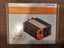 Mercury Soft Start Modified Sine Wave Inverter - 12Vdc 300W - IPS300-12