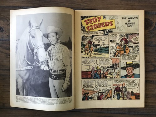 Comic Book de Roy Rogers Dell Vol 1 No 28 Abril 1950 En muy buen estado+ - Imagen 4 de 8