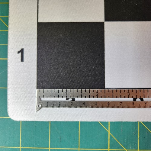 20" x 20" Large Soft Mouse Pad Tournament Chess Board - No Pieces - Picture 6 of 8