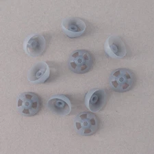 Large OPEN Domes For Resound One Surefit 3 Gray. 10 Domes Total