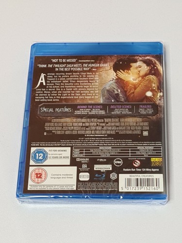 Beautiful Creatures (Blu-Ray, 2013) Emma Thompson (New & Sealed) Region B - Picture 2 of 3