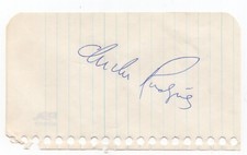 CHI CHI RODRIGUEZ Signed Page Cut 8X PGA TOUR WINNER HOF AUTO