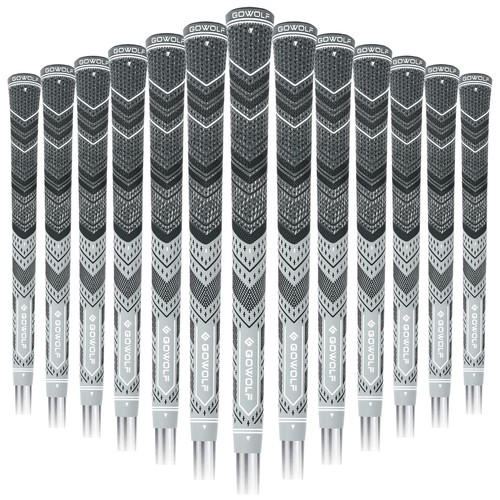 Gowolf Golf Grip 13 Pack Cord Rubber Multi-compound Golf Driver Irons Club Grips - Picture 11 of 30