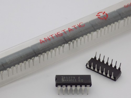 5x - Signetics 74S37N - Quad 2-INPUT Positive-Nand Gate Buffers - 74S37 IC DIP14 - Picture 1 of 6