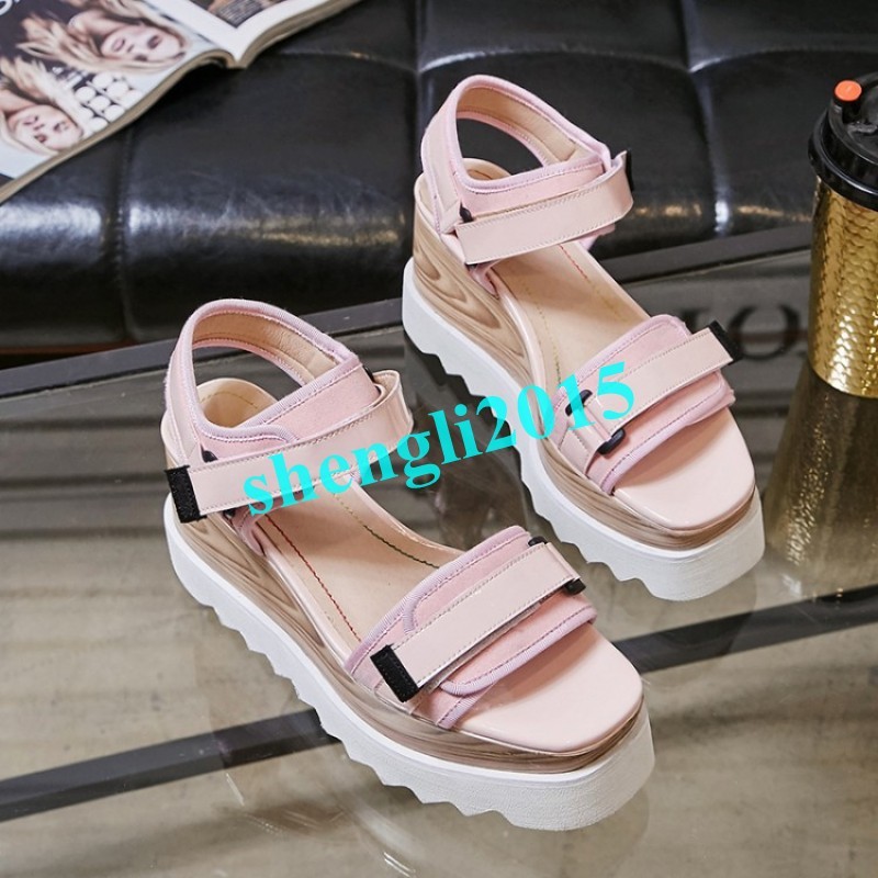 Donna Suede Pelle Sandals Platform Wedge High Heel Creepers Shoes Roman Vogue Donna Suede Pelle Pelle Pelle Sandals Platform Wedge High Heel Creepers Shoes Roman Vogue 13c273