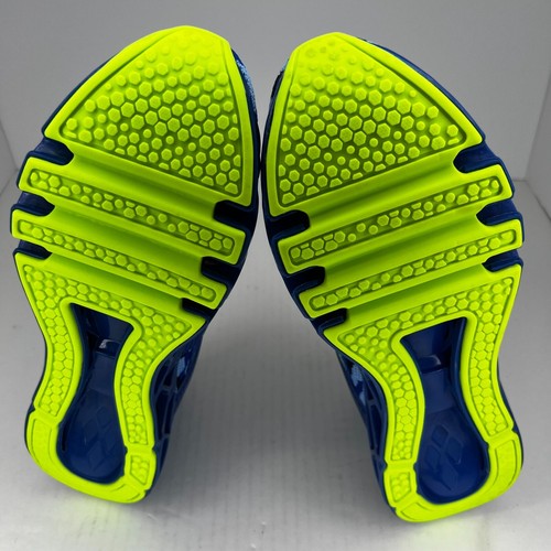 Just So So Herren Blau Camouflage Neon Low Top Schnürschuhe Sneaker Größe 46 Laufschuhe - Bild 8 von 9