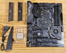 ASUS ‎TUF GAMING X570-PLUS (WI-FI) + Ryzen 3600 + 32 GB DDR4 RAM, BUNDLE, USED