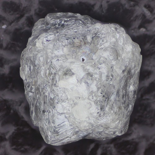 Diamante africano grezzo grezzo vero naturale grigio 2,59 CT, diamante grezzo non tagliato gioielli - Foto 5 di 8