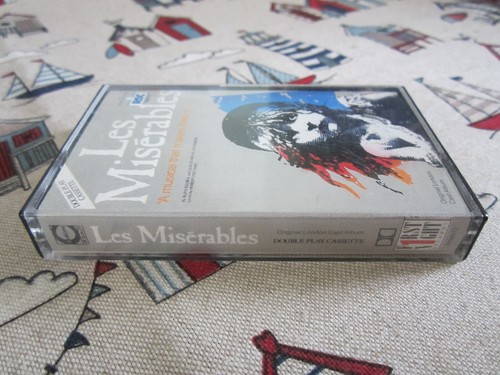 LES MISERABLES ORIGINAL LONDON CAST ALBUM 1985 FIRST NIGHT DOUBLE PLAY CASSETTE - Picture 2 of 6