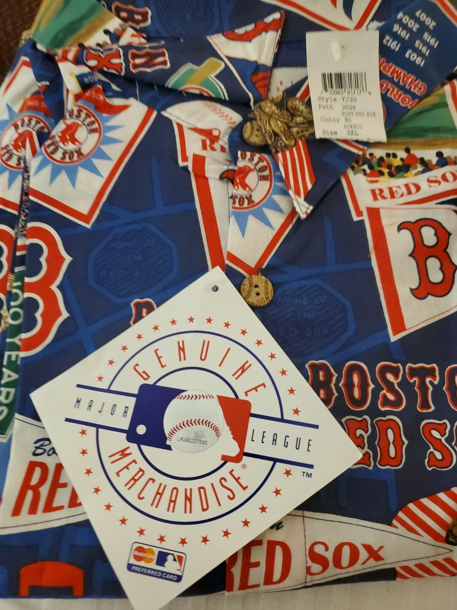 Reyn Spooner Boston Red Sox MLB Classic Fit Scenic Hawaiian Shirt
