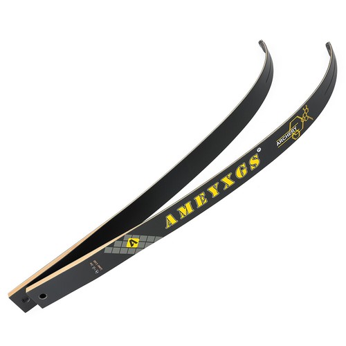 Archery Recurve Bow Limb 14-40lbs 66''68''70'' Takedown Bamboo Core Hunt Target - Picture 10 of 18