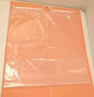 New Clear Drawcord Bag, 16 x24 Inches. Pack of 100 Clear Plastic Drawcord Strong
