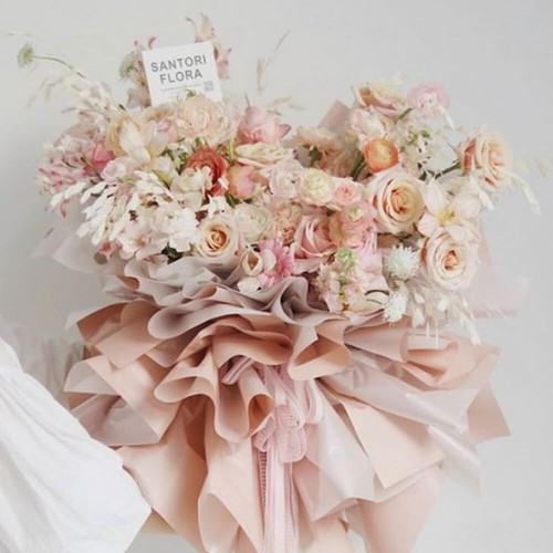 20 pcs Double-sided Flower Wrapping PaperWaterproof Valentine's Day Bouquet W... - Picture 2 of 6