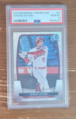 大谷翔平 PSA10 満点2023 TOPPS Bowman #51 Mega 大谷翔平 PSA10