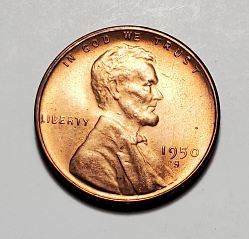 1950 S LINCOLN WEIZENPFENNIG UNZ #C7447