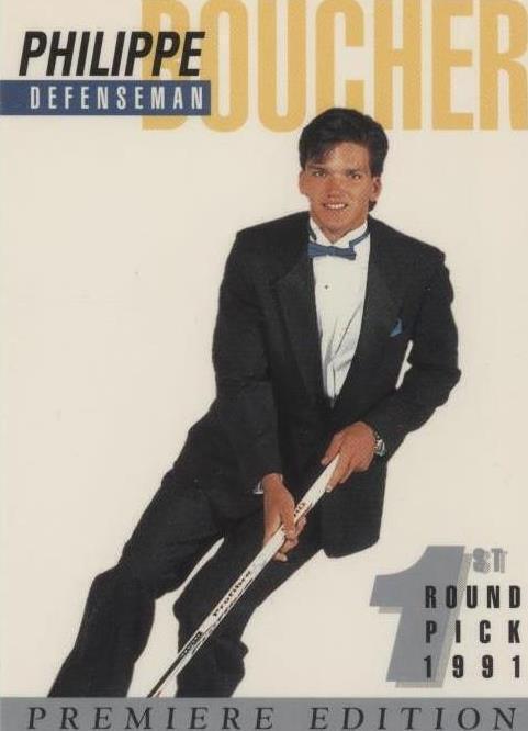 1991 Arena Draft Tuxedo Exclusive Premiere Edition - Philippe Boucher #10 - 1 of 1