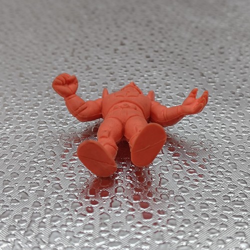 M.U.S.C.L.E Figure Kinnikuman #283 Robin Mask E Red Kinkeshi 1980s - Picture 4 of 4