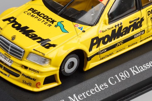 Mercedes AMG C 180 #14 Kurt Thiim 5th DTM 1994 MINICHAMPS 1:43 - Imagen 10 de 15