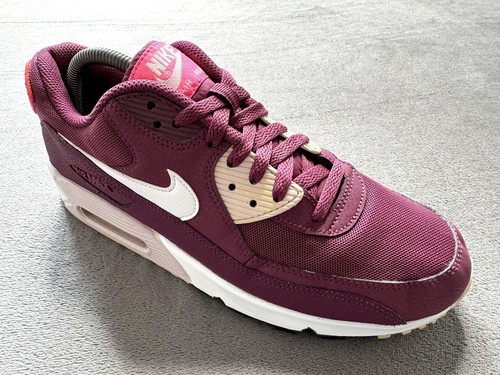 Original Authentic Nike Air Max 90 Essential Villain Red Champagne Pink Größe UK 8 - Bild 6 von 9