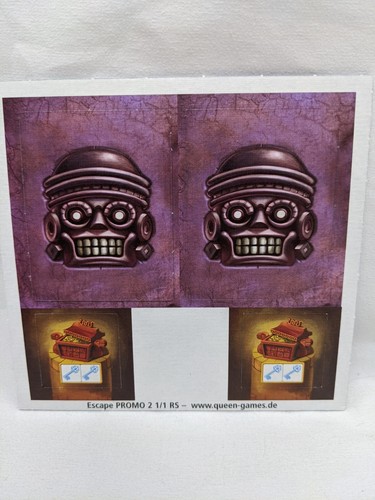 Escape The Curse Of The Temple Promo 2 Queen Games - Picture 3 of 9