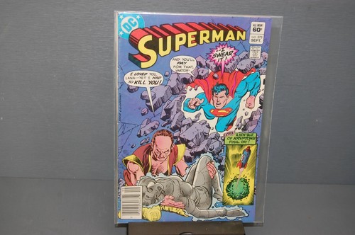 DC Comics 4 Comic Lot Superman No. 333 349 374 375 VG-VF - Picture 4 of 9
