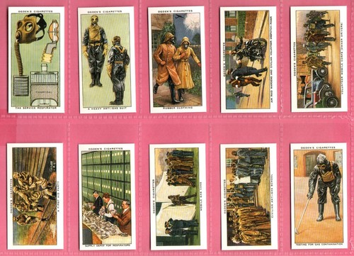 Ogden's Ltd REPRODUCTION Air Raid Precautions 1938 Full set 50 - Picture 7 of 10