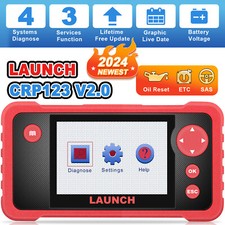 LAUNCH CRP123 2.0 Automotive Engine ABS SRS SAS OBD2 Scanner Car Diagnostic Tool