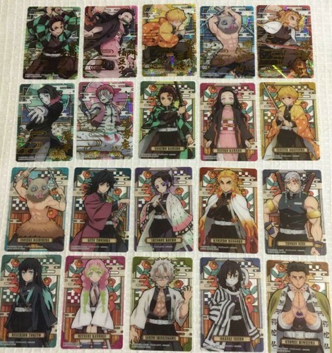 BANDAI Demon Slayer Kimetsu no Yaiba Stained glass card vending machine ver. - Picture 2 of 4