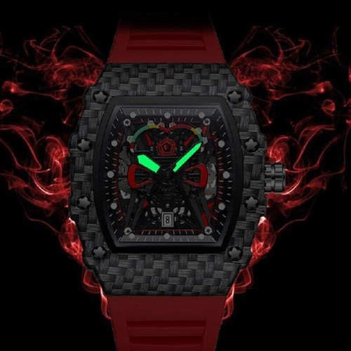 Watch Waterproof Luminous Fashion Men's Watch Sport Quartz Wristwatch Gifts - Picture 2 of 10