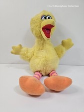 Vintage Big Bird Plush 13" Playskool Sesame Street 1986